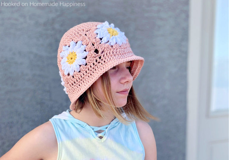 Blossom Bucket Hat Crochet Pattern