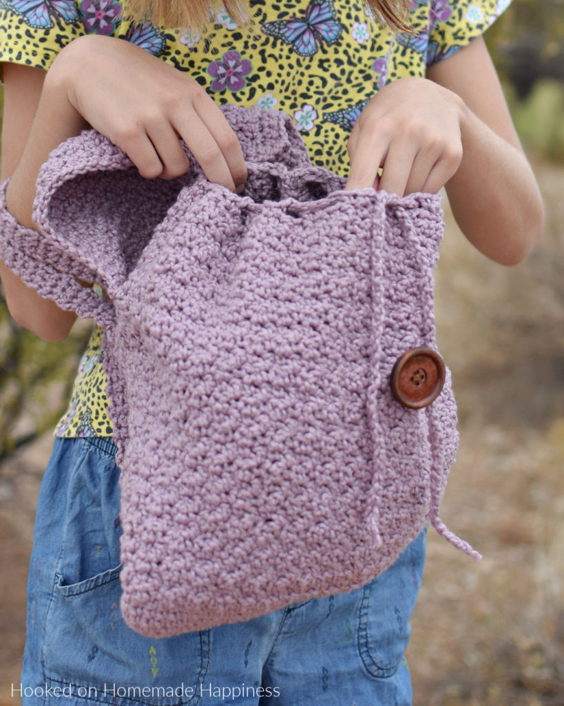 DIY Crochet Pattern California Backpack