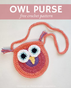 Owl Purse Crochet Pattern