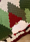 Christmas Gnome Blanket C2C Crochet Pattern