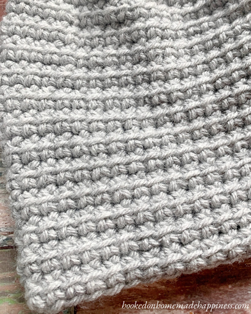 Linked DC Beanie Crochet Pattern - The Linked DC Beanie Crochet Pattern uses a variation of the regular double crochet. It creates a much tighter, solid piece of fabric. Perfect for a nice, warm beanie!