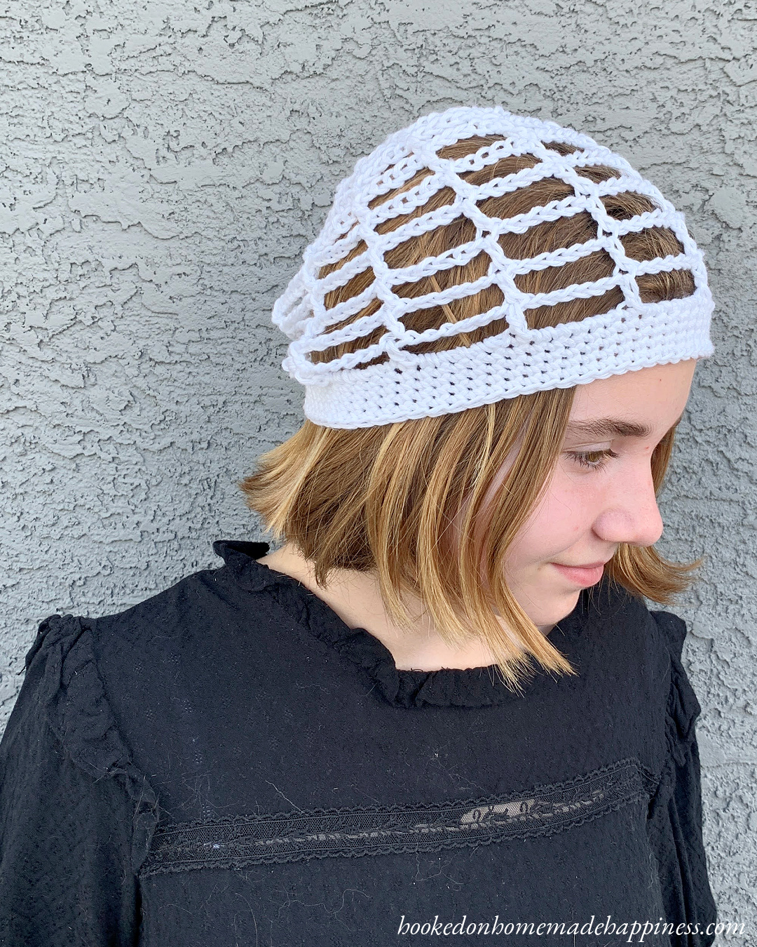 SpiderwebHat2 Hooked on Homemade Happiness