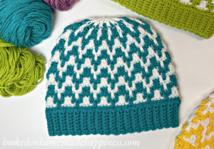 Mosaic Beanie Crochet Pattern