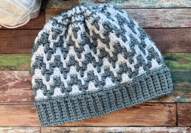 Mosaic Beanie Crochet Pattern