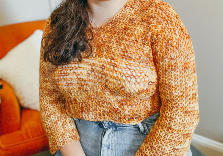 Ember V Neck Crochet Pattern (Guest Designer)