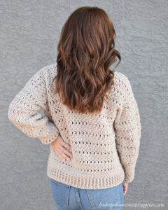 Cluster Cardigan Crochet Pattern - The Cluster Cardigan Crochet Pattern has some gorgeous texture that's created by using a variety of stitches!