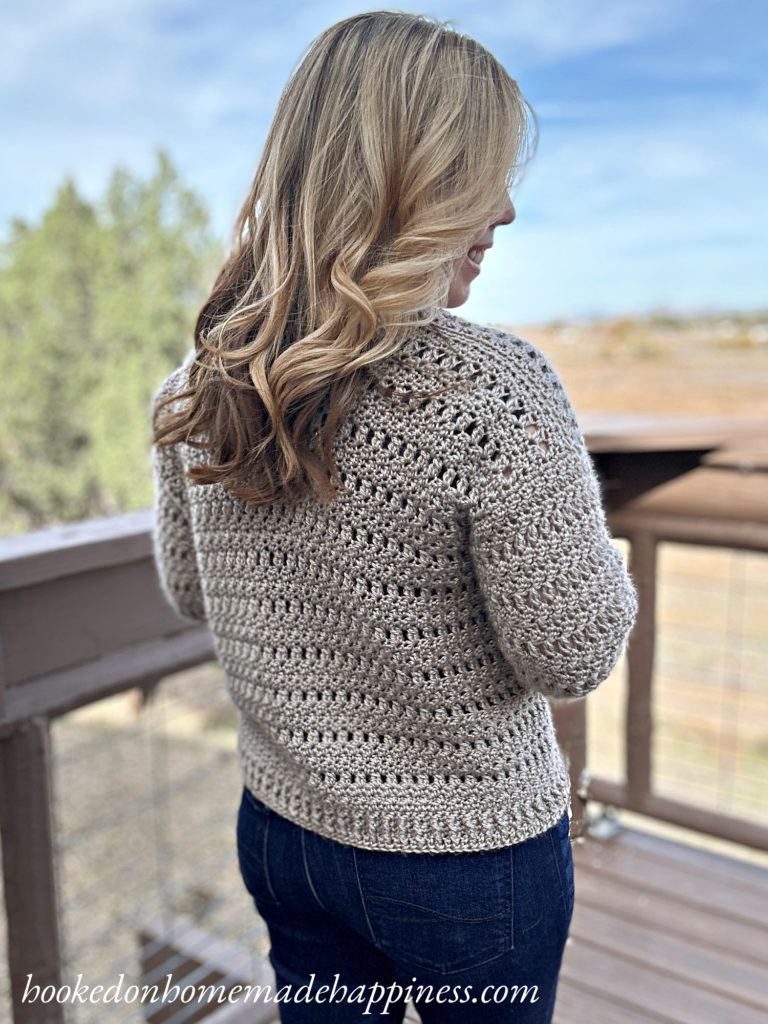 Cluster Cardigan Crochet Pattern