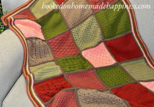 Stitch Sampler Scrapghan Blanket Crochet Pattern