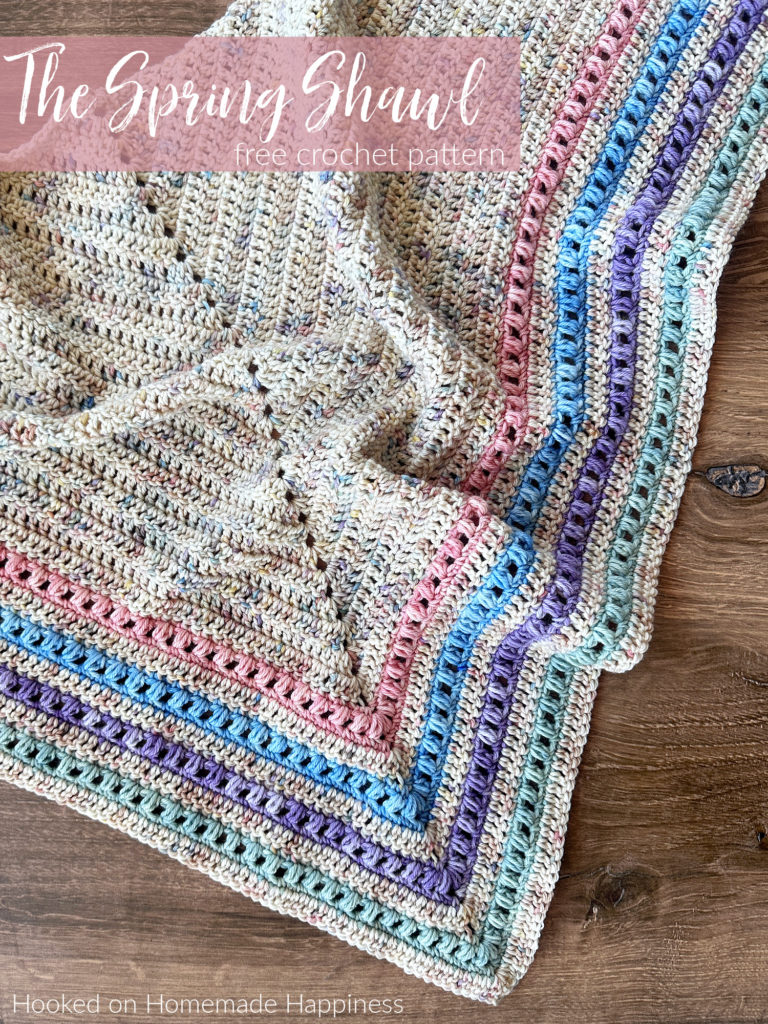 51 Free Beginner Crochet Shawl Patterns - Crafting Each Day