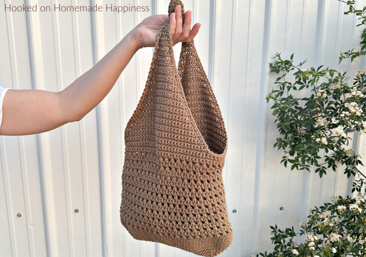 Farmer s Market Bag Crochet Pattern Hooked on Homemade Happiness