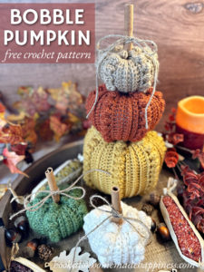 Bobble Pumpkin Crochet Pattern