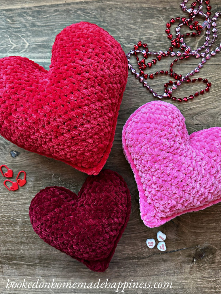 Valentine's Day Heart Plushie Crochet Pattern