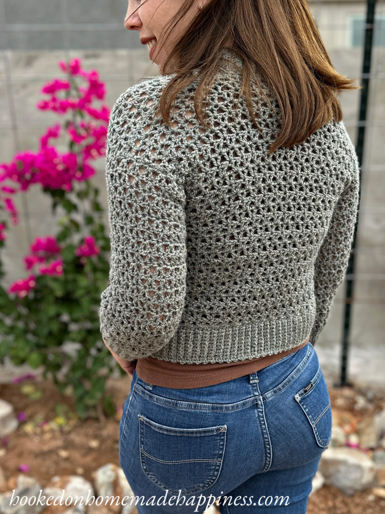 Easy Lace Cardigan | Free Crochet Pattern