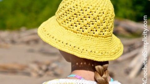 Image for Makin' Lemonade Sunhat - Free Crochet Pattern *Adult Sizes