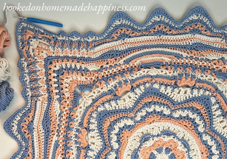 Mandala Blanket Crochet Along (2025) – Part 6