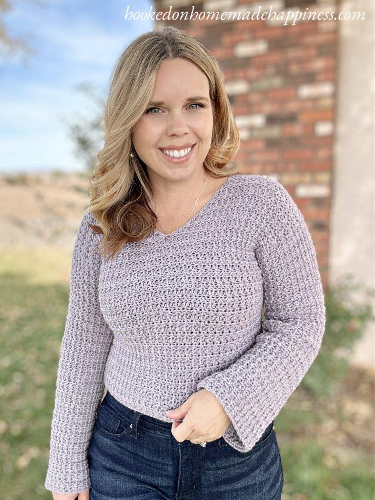 Textured Pullover Crochet Pattern