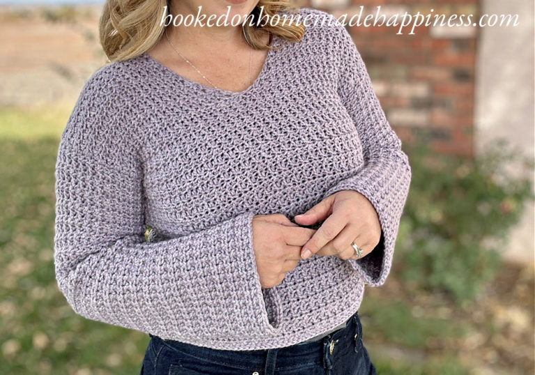 Textured Pullover Crochet Pattern