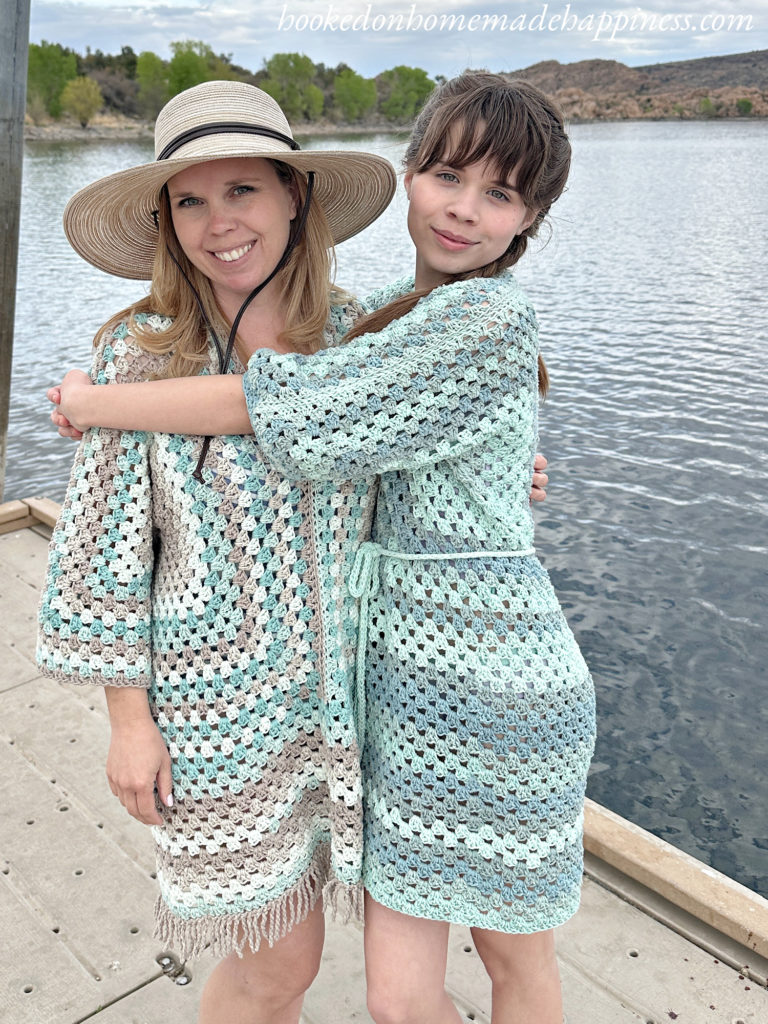 Beach Day Swim Suit Cover Up Crochet Pattern