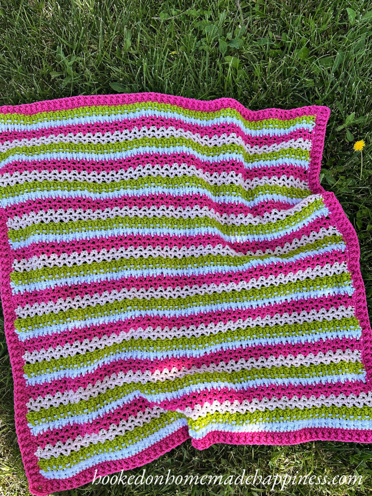 Garden Gate Blanket Crochet Pattern