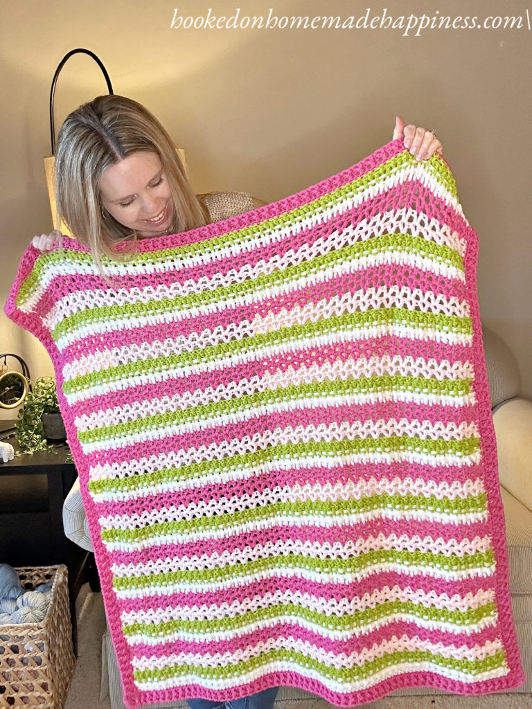 Garden Gate Blanket Crochet Pattern