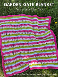 Garden Gate Blanket Crochet Pattern