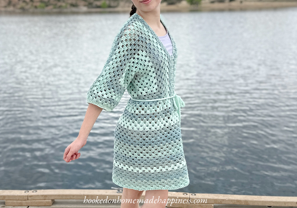 Kid's Beach Day Cover Up FREE CROCHET PATTERN