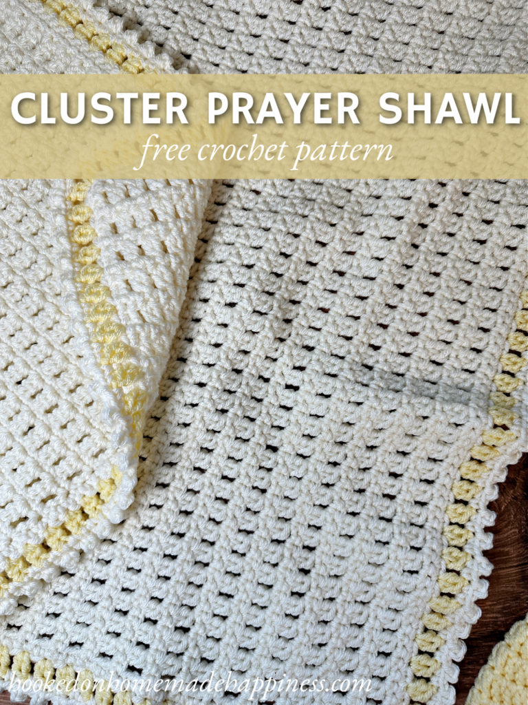 Cluster Prayer Shawl Crochet Pattern