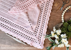 Flower Petal Prayer Shawl Crochet Pattern