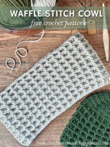 Waffle Stitch Cowl Crochet Pattern