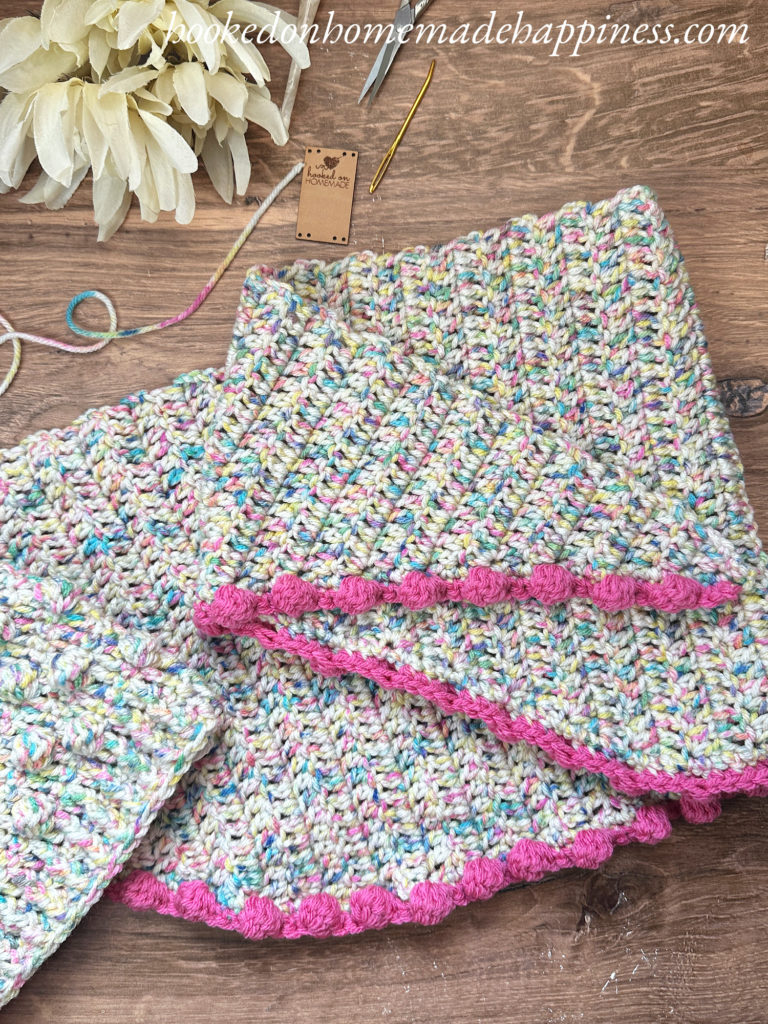 Bobble Scarf Crochet Pattern
