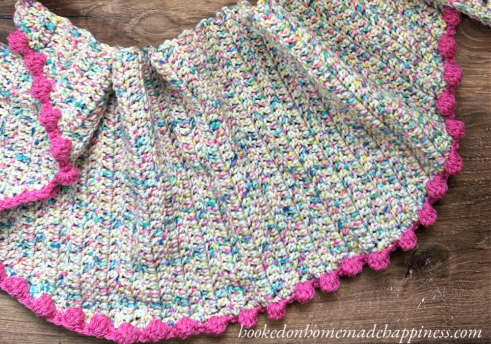 Bobble Scarf Crochet Pattern