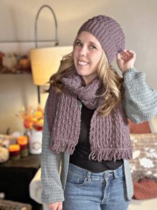 Falling Leaves Beanie Crochet Pattern