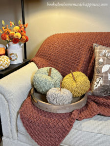Falling Leaves Pumpkin Crochet Pattern