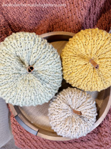 Falling Leaves Pumpkin Crochet Pattern