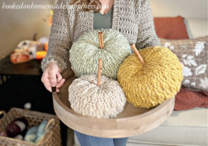 Falling Leaves Pumpkin Crochet Pattern