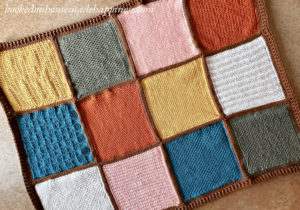 Tunisian Stitch Sampler Blanket Crochet Pattern