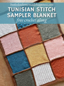Tunisian Stitch Sampler Blanket Crochet Pattern