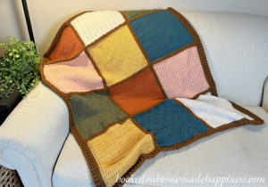 Tunisian Stitch Sampler Blanket Crochet Pattern