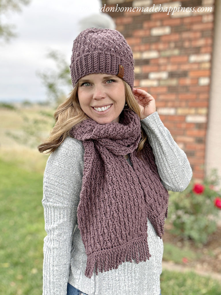 Falling Leaves Beanie Crochet Pattern