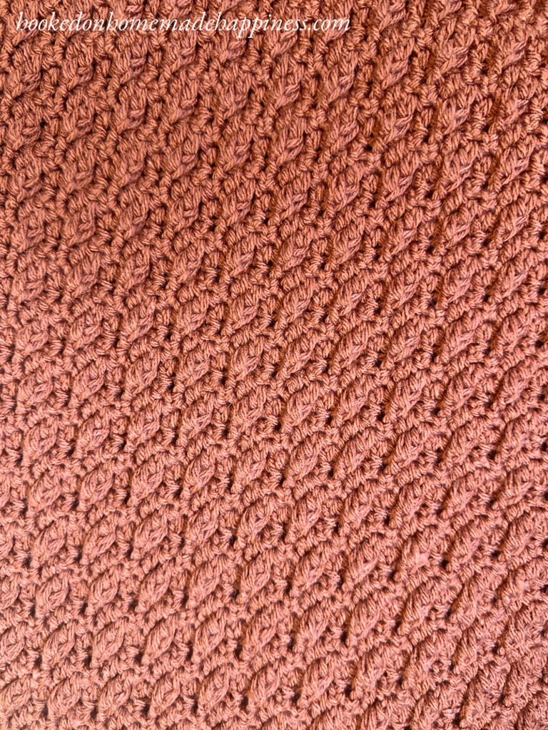 Falling Leaves Blanket Crochet Pattern