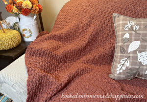 Falling Leaves Blanket Crochet Pattern