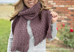 Falling Leaves Scarf Crochet Pattern