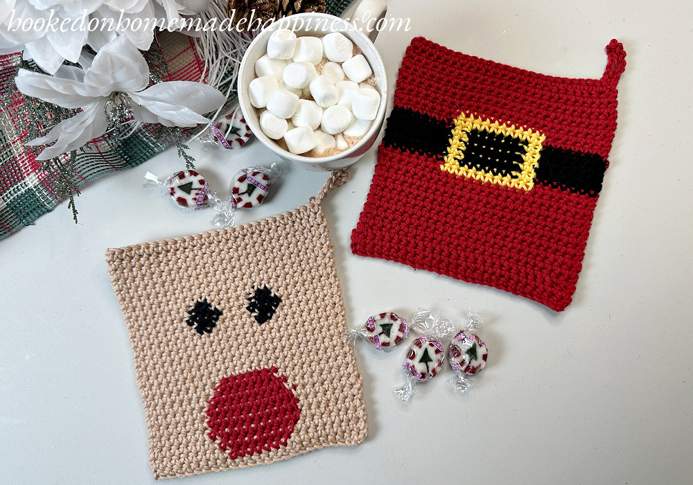 Christmas Hot Pad Crochet Pattern