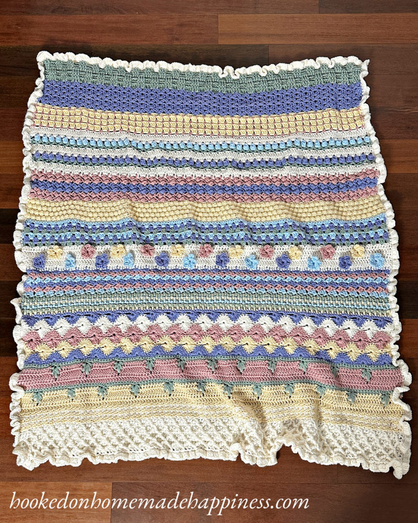 Stitch Sampler Scrapghan Crochet Pattern
