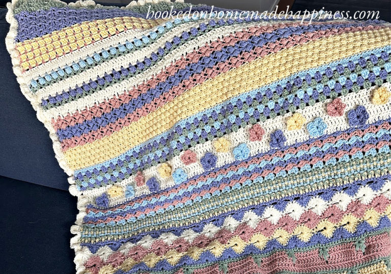Stitch Sampler Scrapghan Crochet Pattern