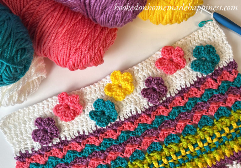 2026 Stitch Sampler Scrapghan CAL – Part 7: 3D Flower Stitch