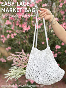 Easy Lace Market Bag Crochet Pattern