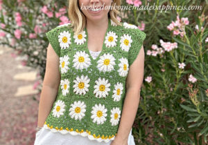 Daisy Square Tee Crochet Pattern