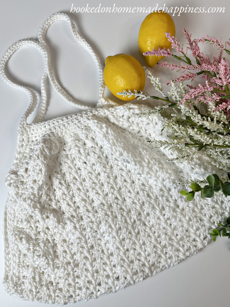 Easy Lace Market Bag Crochet Pattern