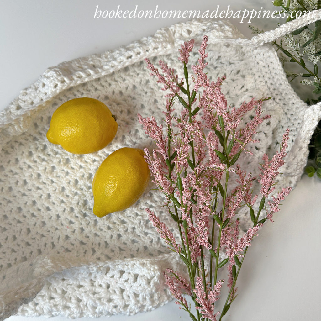 Easy Lace Market Bag Crochet Pattern